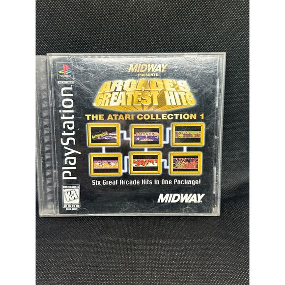 PS1 Atari Collection Arcades Greatest Hits Lot - Picture 4 of 8